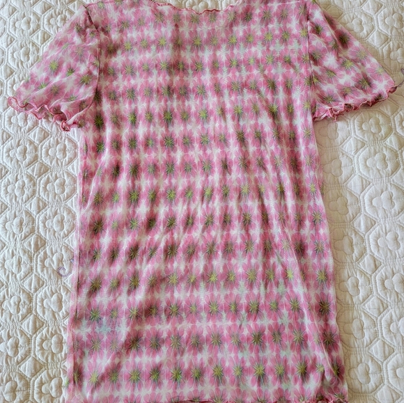 Fruity Booty × Office Kiko pink "Hana" tee XS - Picture 2 of 4